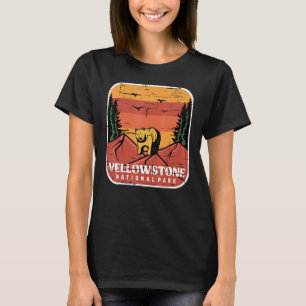 Yellowstone nationalpark Souvenir Grizzly Bear Wy T Shirt
