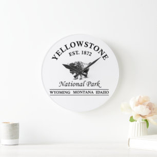 Yellowstone nationalpark stor klocka