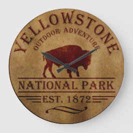 Yellowstone nationalpark stor klocka