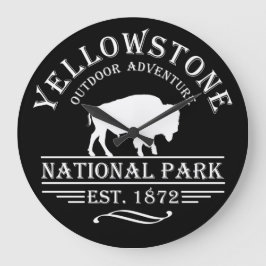 Yellowstone nationalpark stor klocka