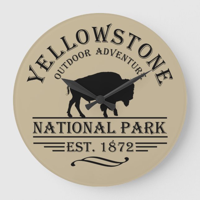 Yellowstone nationalpark stor klocka (Framsida)
