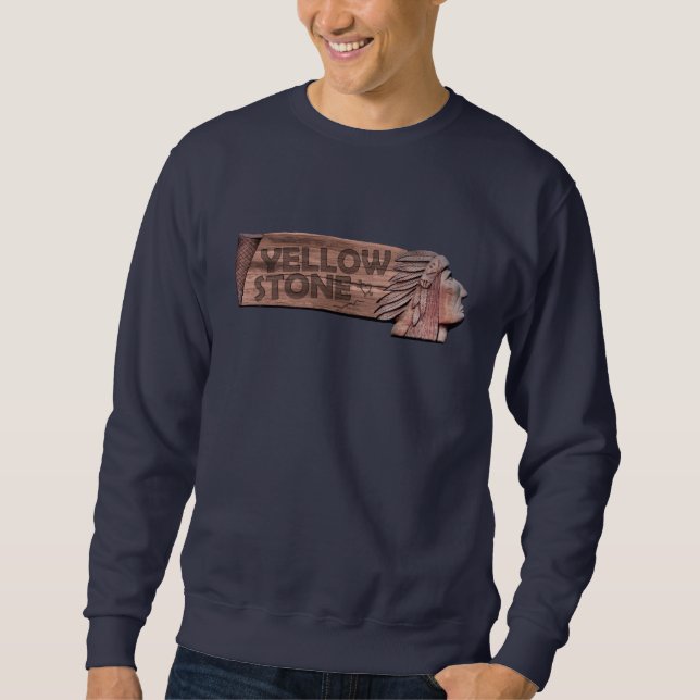 Yellowstone nationalpark sweatshirt (Framsida)