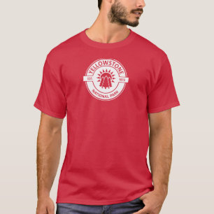 Yellowstone nationalpark t shirt