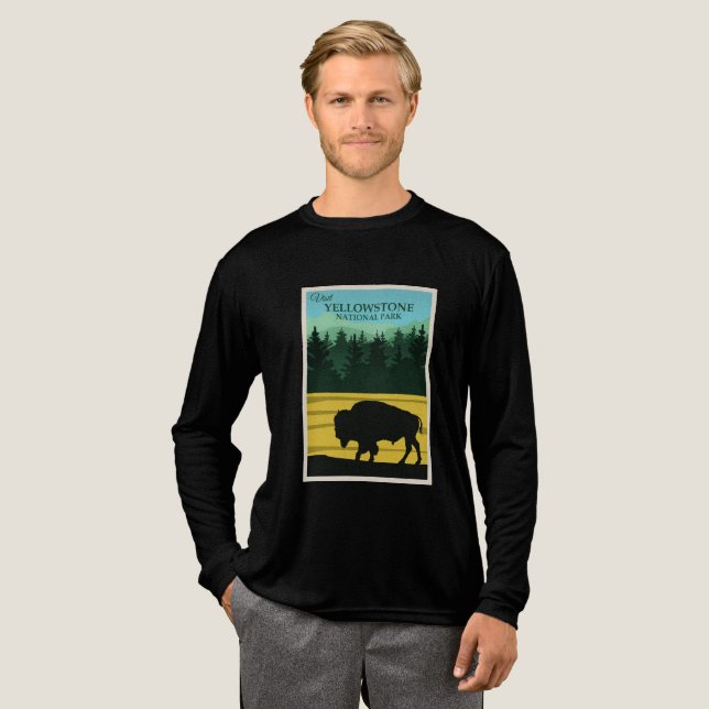Yellowstone nationalpark t shirt (Hel framsida)