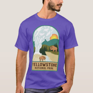 Yellowstone nationalpark t shirt