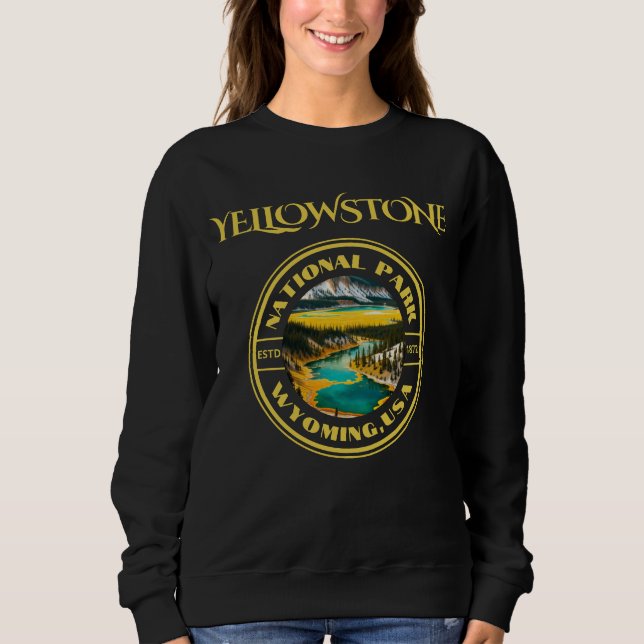 Yellowstone nationalpark t shirt (Framsida)