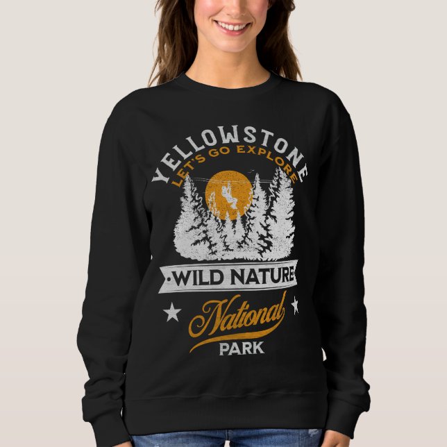 Yellowstone nationalpark t shirt (Framsida)