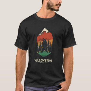 Yellowstone nationalpark t shirt