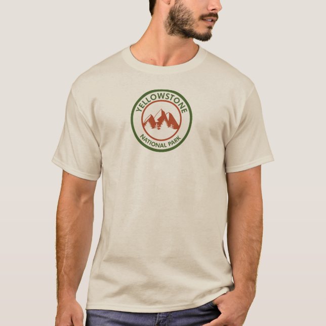 Yellowstone nationalpark t shirt (Framsida)