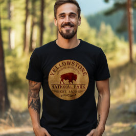 Yellowstone nationalpark t shirt