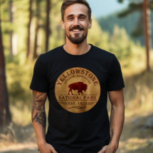 Yellowstone nationalpark t shirt