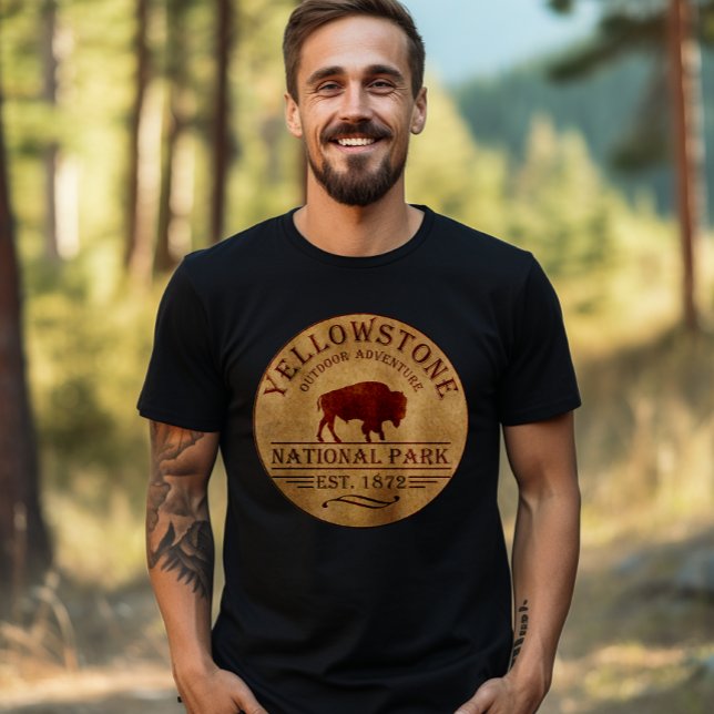 Yellowstone nationalpark t shirt (Skapare uppladdad)