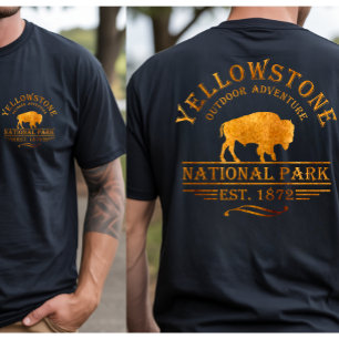 Yellowstone nationalpark t shirt