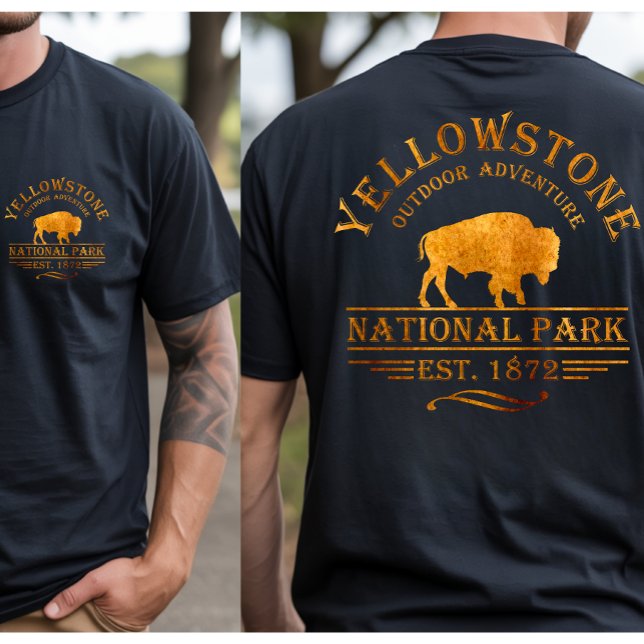 Yellowstone nationalpark t shirt (Skapare uppladdad)