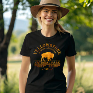 Yellowstone nationalpark t shirt
