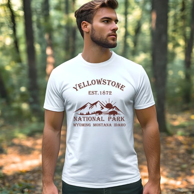 Yellowstone nationalpark t shirt (Skapare uppladdad)