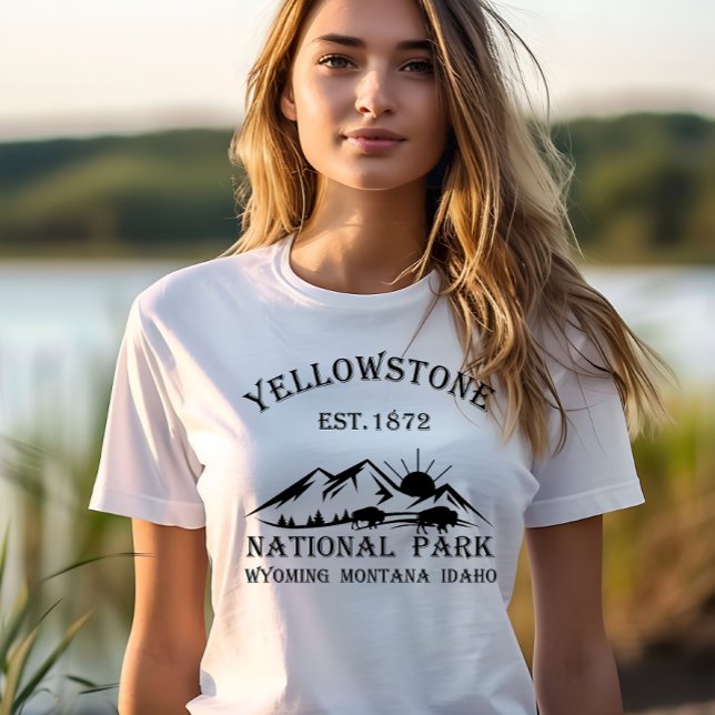 Yellowstone nationalpark t shirt (Skapare uppladdad)