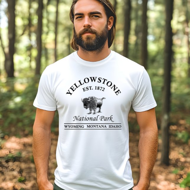 Yellowstone nationalpark t shirt (Skapare uppladdad)