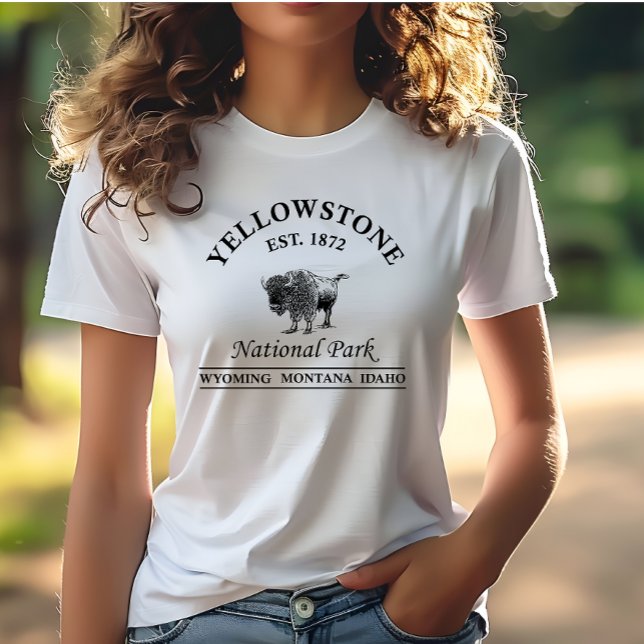Yellowstone nationalpark t shirt (Skapare uppladdad)
