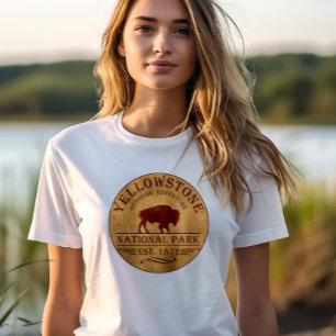 Yellowstone nationalpark t shirt