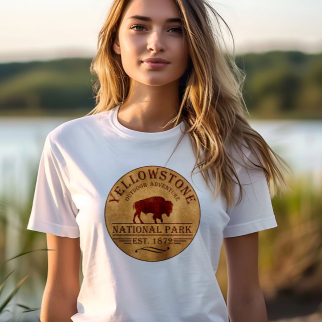 Yellowstone nationalpark t shirt (Skapare uppladdad)