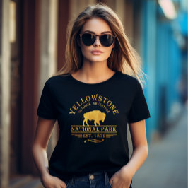 Yellowstone nationalpark t shirt