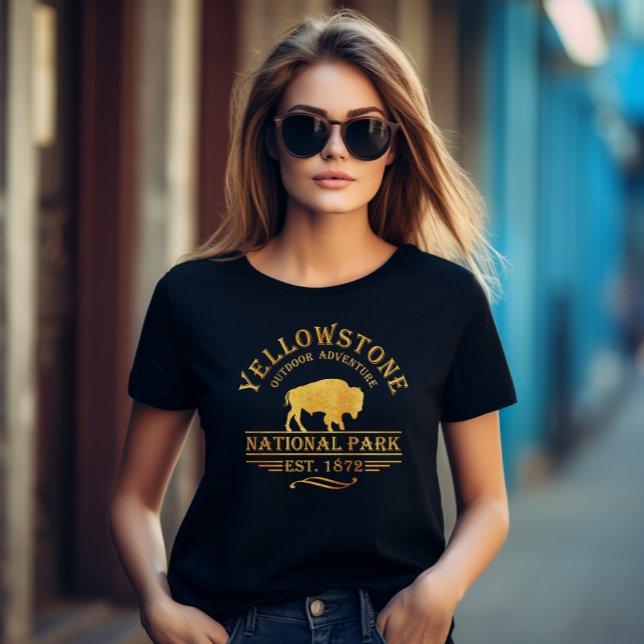 Yellowstone nationalpark t shirt (Skapare uppladdad)