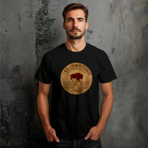Yellowstone nationalpark t shirt