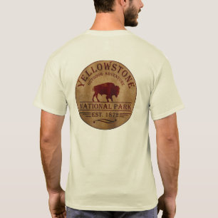 Yellowstone nationalpark t shirt