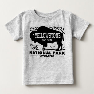 Yellowstone nationalpark t-shirt