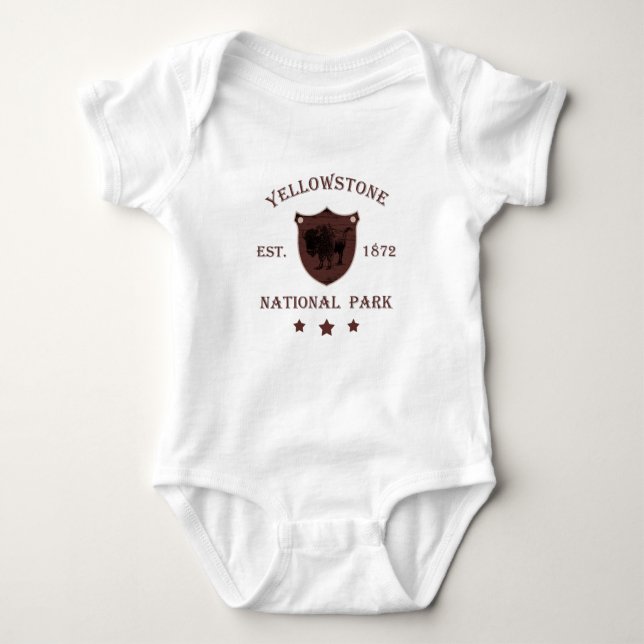 Yellowstone nationalpark t shirt (Framsida)