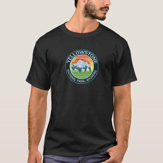 Yellowstone nationalpark t shirt (Framsida)