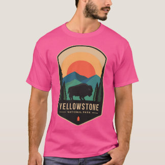 Yellowstone nationalpark t shirt