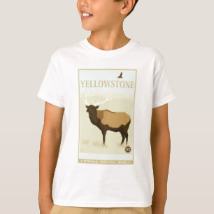 Yellowstone nationalpark t shirt