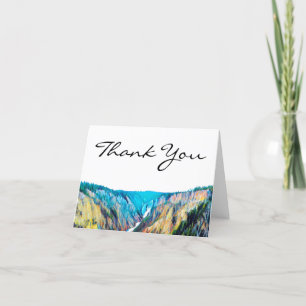 Yellowstone nationalpark - tackkort