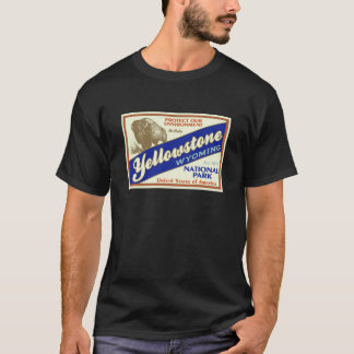 Yellowstone nationalpark tee shirt