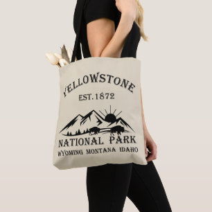 Yellowstone nationalpark tygkasse