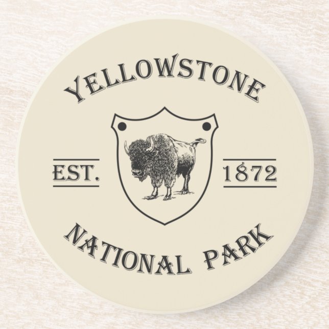 Yellowstone nationalpark underlägg (Framsidan)