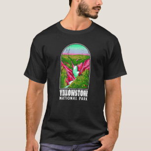 Yellowstone nationalpark Usa Manar Women Camping H T Shirt
