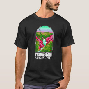 Yellowstone nationalpark Usa Manar Women Camping H T Shirt