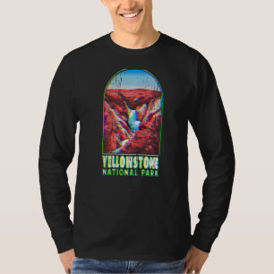 Yellowstone nationalpark Usa Manar Women Camping H T Shirt