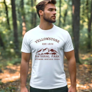 Yellowstone Nationalpark Vintage T Shirt