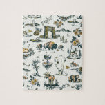 Yellowstone nationalpark Wildlife Mönster Pussel<br><div class="desc">Utformad av Whiskey Ginger.</div>