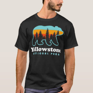 Yellowstone nationalpark Wyoming Bear Manar Women T Shirt