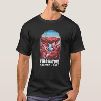Yellowstone nationalpark Wyoming Manar Women Campi T Shirt