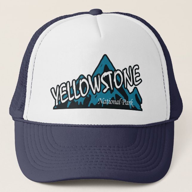 Yellowstone nationalpark Wyoming Montana Mountain Keps (Framsida)