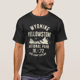 Yellowstone nationalpark Wyoming Natature Hiking O T Shirt