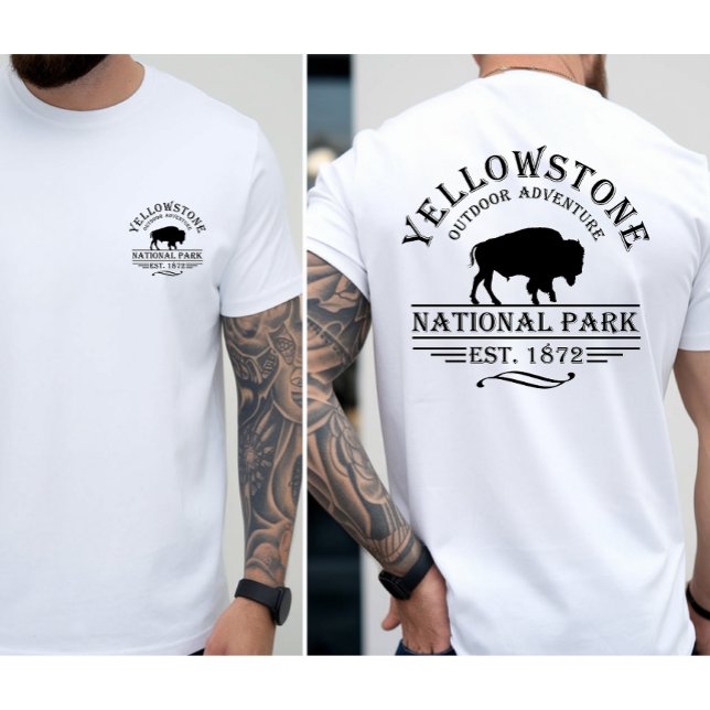 Yellowstone Nationalpark Wyoming T Shirt (Skapare uppladdad)