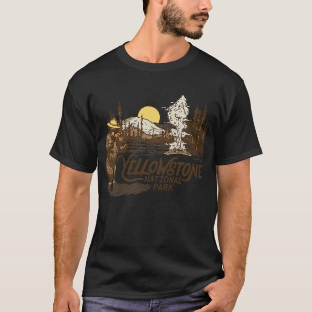 Yellowstone nationalparkens björn och fadeln Faith T Shirt (Framsida)