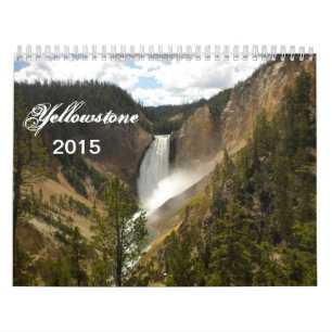 Yellowstone nationalparkkalender 2015 kalender